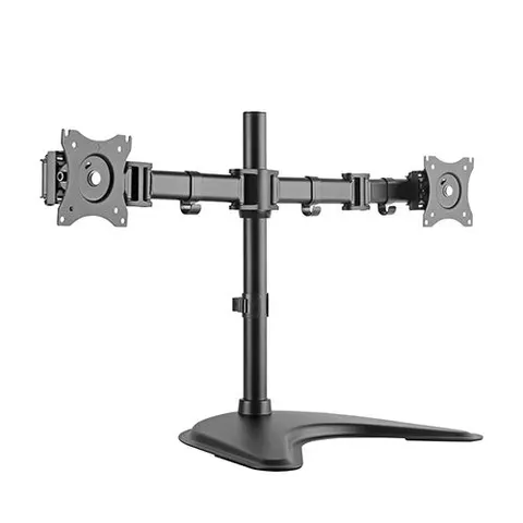 Suport pentru 2 monitoare Lumi LDT07-T024, 13'' - 27'', greutate maximă 8 kg, negru