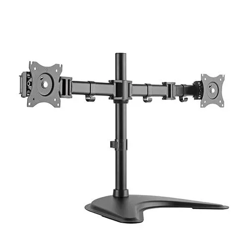 Suport pentru 2 monitoare Lumi LDT07-T024, 13'' - 27'', greutate maximă 8 kg, negru