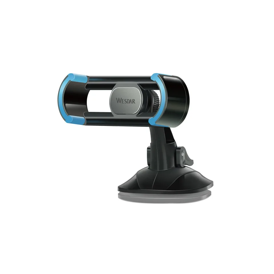 Suport pentru telefon pentru mașină Wesdar C8, vacuum, diagonală minimă 3.5 inch