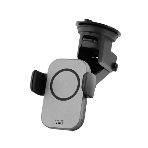 Suport de încărcare TNB Premium, motorizat, wireless, 15W, negru, 7''