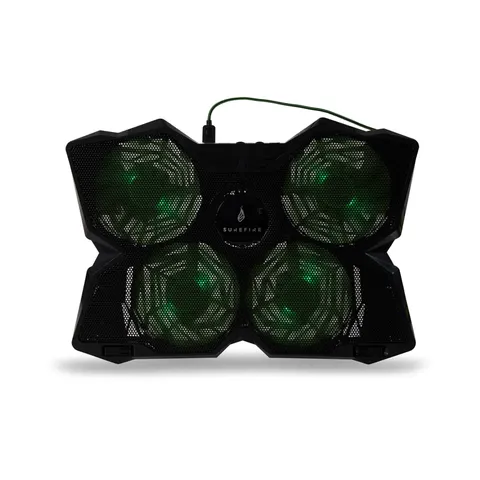 Suport laptop SureFire Bora, răcire, gaming, verde