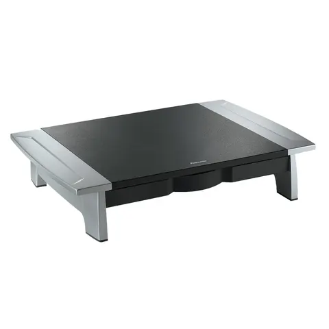 Suport monitor Fellowes, înălțime reglabilă, sertar pentru documente, greutate maximă 36 kg, 28''
