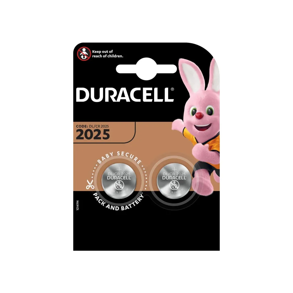 Baterie litiu Duracell CB MES LM 2025, 3 V, 2 bucăți