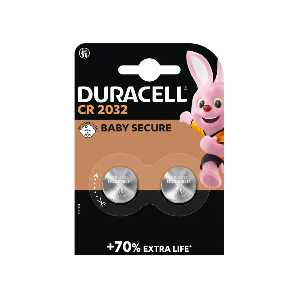 Baterie litiu Duracell CB MES LM 2032, 3 V, 2 bucăți