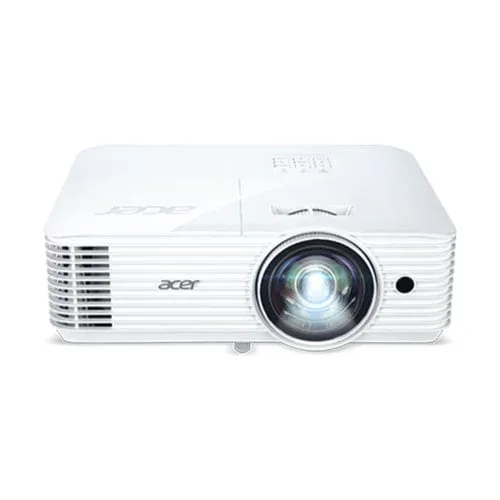 Proiector Acer S1286H, short throw, DLP, 3500 lm, 1024 x 768, HDMI, VGA, 4:3, 220 Watt, 3.1 kg, alb