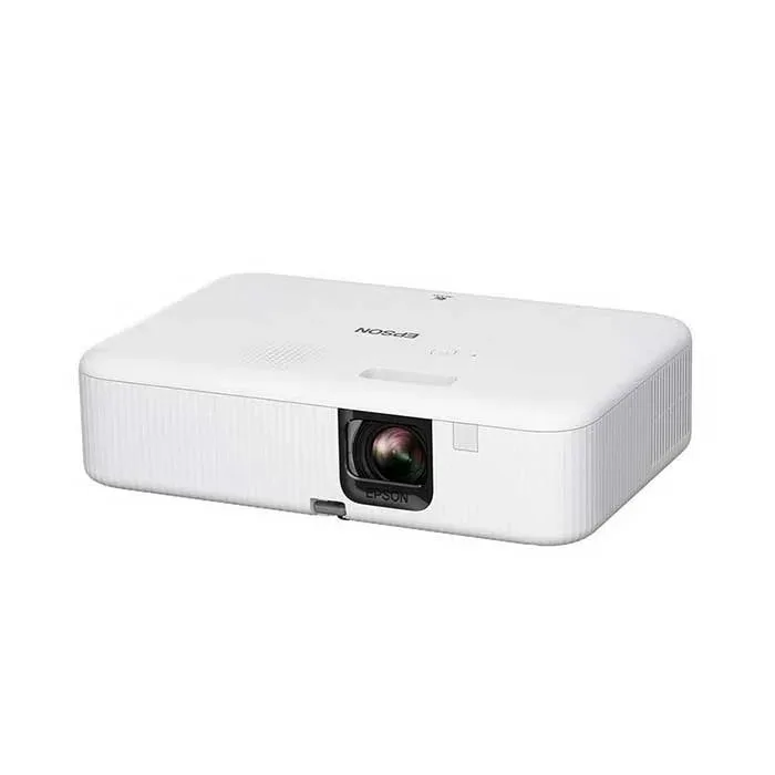 Proiector Epson CO-FH02, 3LCD, FullHD, 3000 lm, HDMI, USB, 16:9, UHE 188 Watt, HDMI, nivel zgomot 37 dB, 2.6 kg, alb