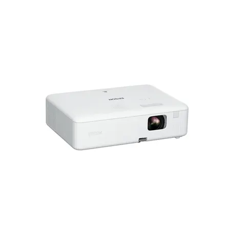 Proiector Epson CO-W01, 3LCD, 3000 lm, 1280 x 800, HDMI, USB, UHE 188 Watt, nivel zgomot 38 dB, 2.4 kg, alb