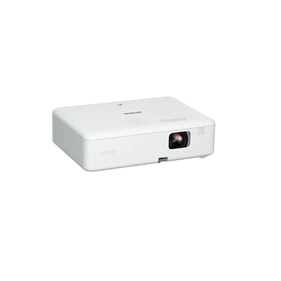 Proiector Epson CO-W01, 3LCD, 3000 lm, 1280 x 800, HDMI, USB, UHE 188 Watt, nivel zgomot 38 dB, 2.4 kg, alb