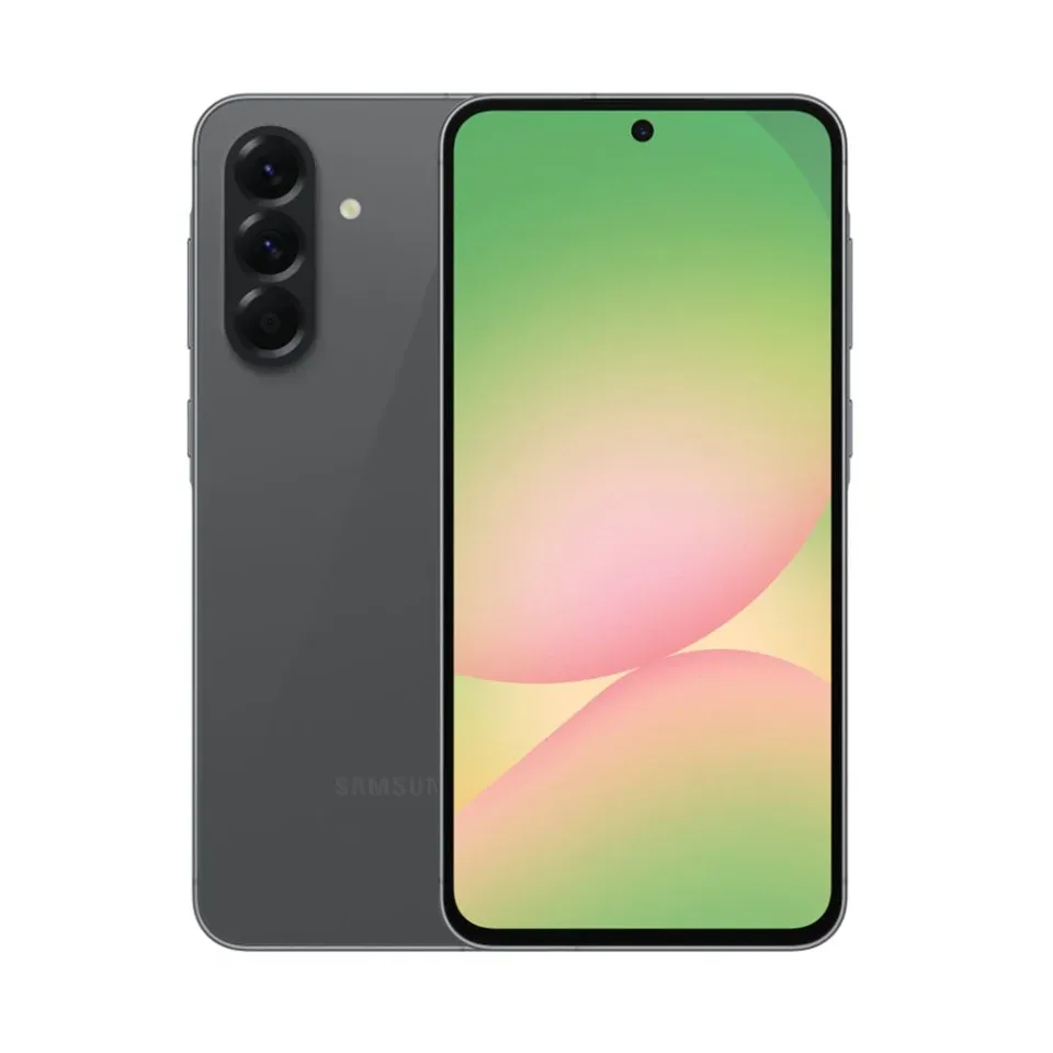 smartphone Samsung Galaxy A56, 5G, 128 GB, 8 GB RAM, cameră 50 MP, cameră frontală 12 MP, 5000 mAh, 6.7'', Super Amoled, Octa-core, graphite