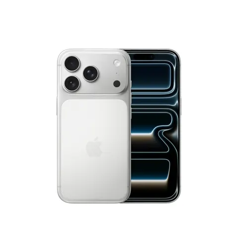 Smartphone Apple iPhone 17 Pro, 256 GB, 12 GB RAM, cameră 48 MP, cameră frontală 18 MP, 4200 mAh, 6.3'', argintiu