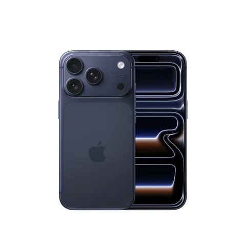 Smartphone Apple iPhone 17 Pro, 256 GB, 12 GB RAM, cameră 48 MP, cameră frontală 18 MP, 4200 mAh, 6.3'', albastru