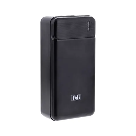 Baterie externă TNB, 30 000 mAh, Micro USB, negru