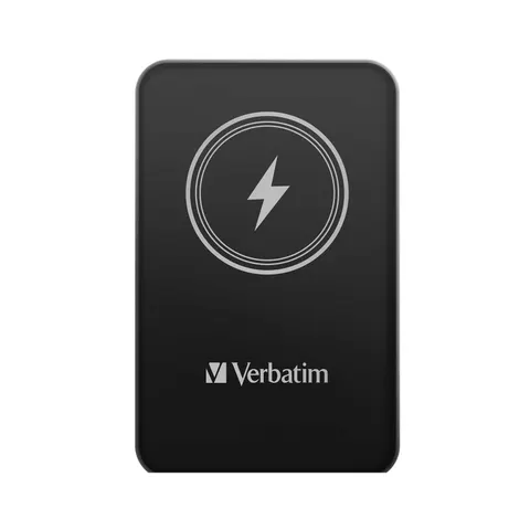 Baterie externă Verbatim Charge 'n' Go, magnetică, 5000 mAh, USB Type-C, negru