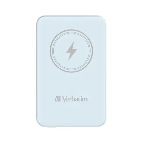Baterie externă Verbatim Charge 'n' Go, magnetică, 5000 mAh, USB Type-C, albastru