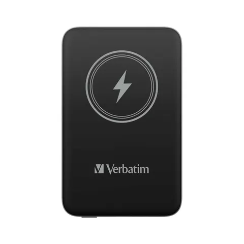 Baterie externă Verbatim Charge 'n' Go, magnetică, 10000 mAh, USB Type-C, negru
