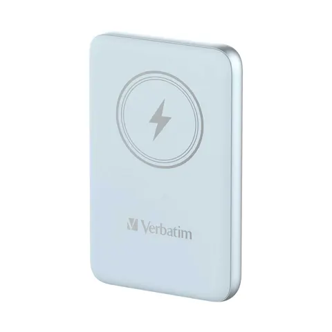 Baterie externă Verbatim Charge 'n' Go, magnetică, 10000 mAh, USB Type-C, albastru