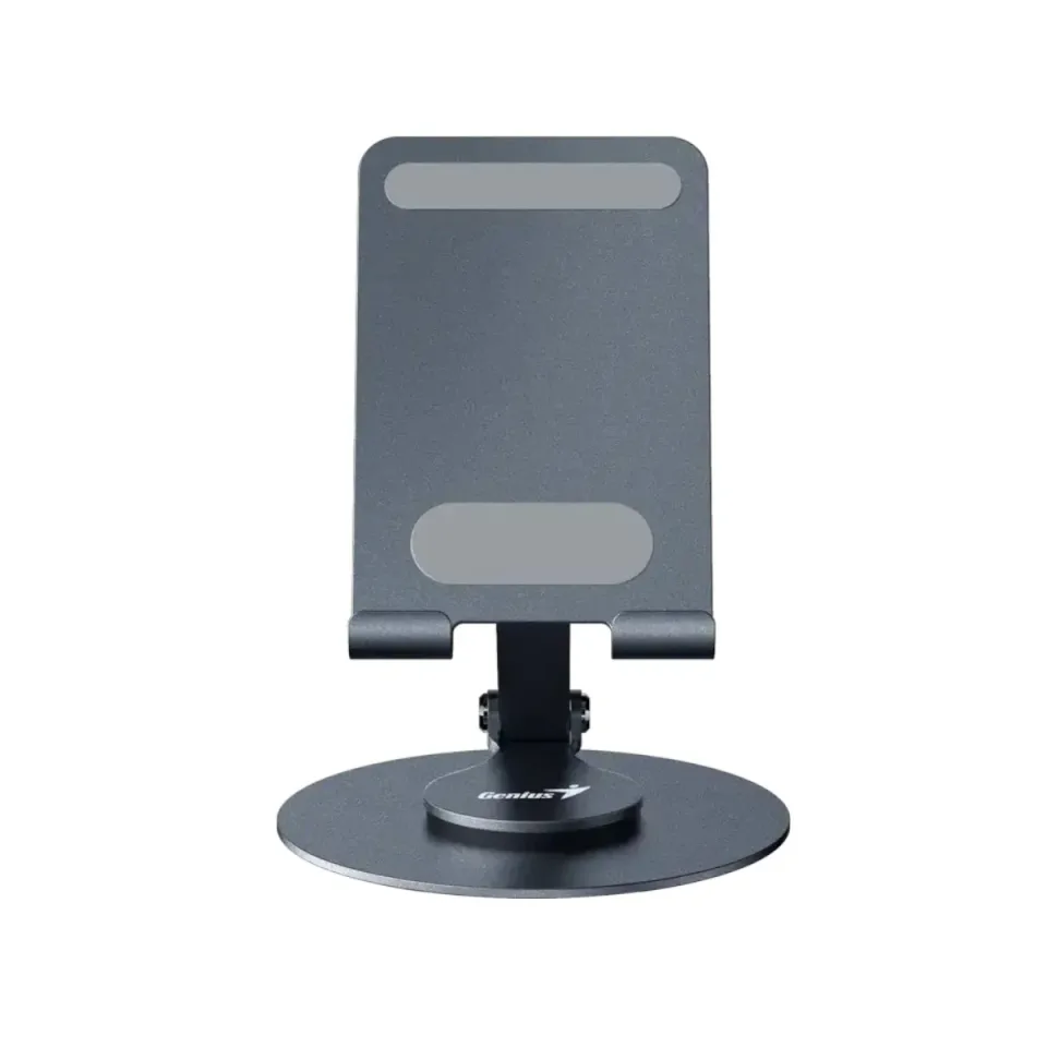 Suport pentru telefon Genius G-Stand M100, aluminiu, diagonală minimă 4'', gri