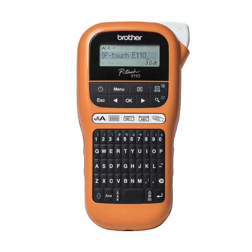 Imprimantă pentru etichete Brother PT-E110VPR1, chirilic, lățime maximă etichetă 12 mm