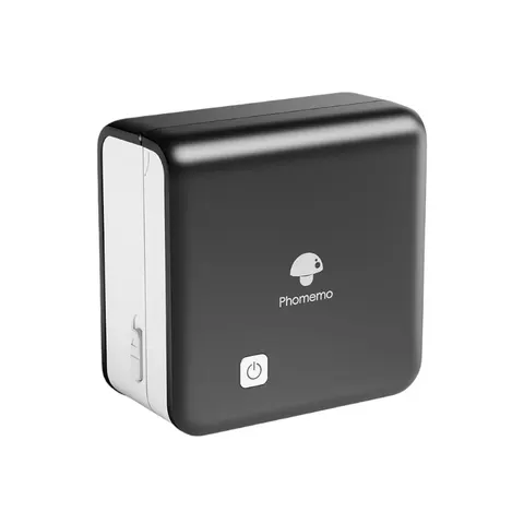Imprimantă Phomemo M02 PRO-BK, portabilă, mini, fără cerneală, lățime maximă etichetă 53 mm, negru