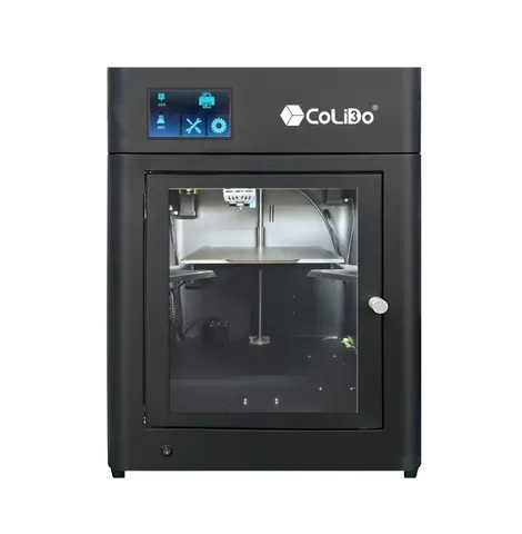 Imprimantă Colido 3D SR1, FDM, temperatură maximă Hot Bed 120 °C, diametru filament 1.75 mm, diametru duză 0.4 mm, STL/OBJ/GCODE, 22 kg