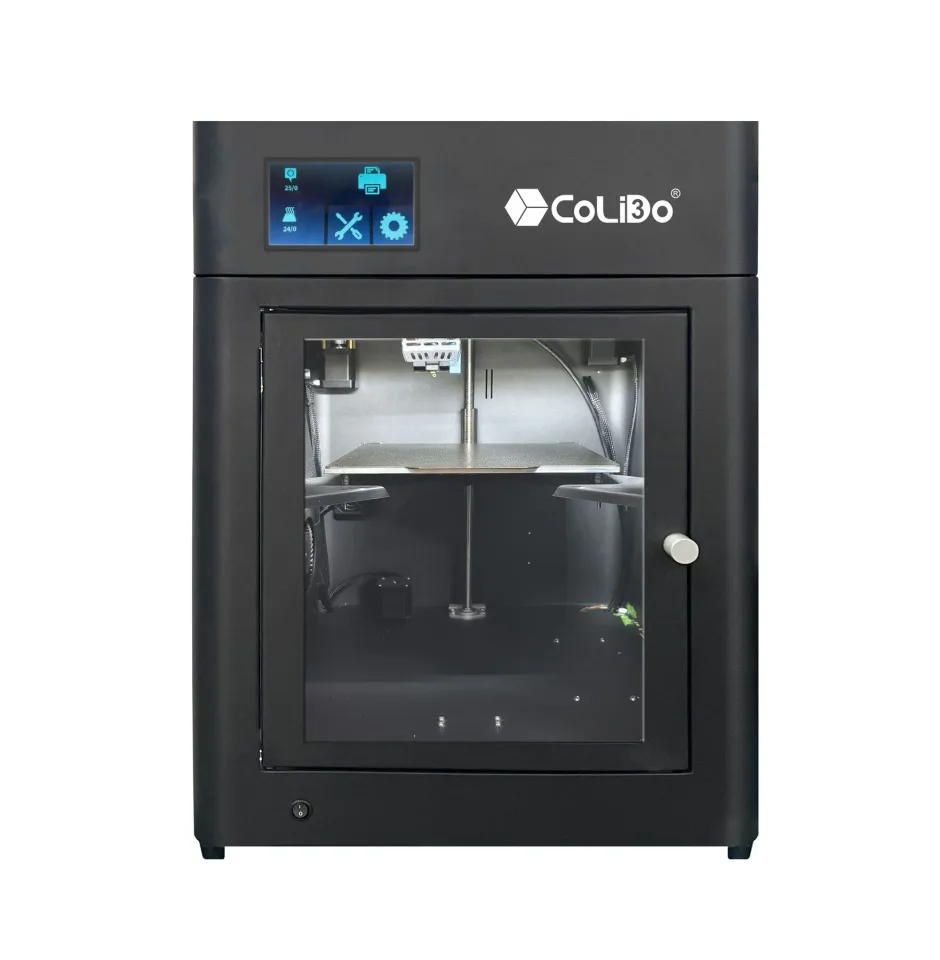 Imprimantă Colido 3D SR1, FDM, temperatură maximă Hot Bed 120 °C, diametru filament 1.75 mm, diametru duză 0.4 mm, STL/OBJ/GCODE, 22 kg