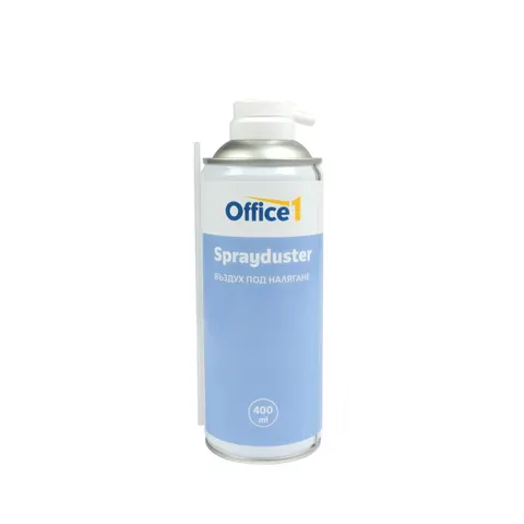 Aer comprimat Office 1, pentru curățarea zonelor greu accesibile, 400 ml