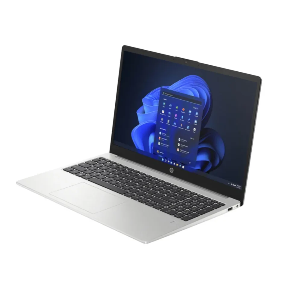 Laptop HP 255 G10 Turbo, 15.6'', AMD Ryzen 5, 512 GB SSD, 8 GB RAM, AMD Radeon Graphics, Bluetooth, argintiu