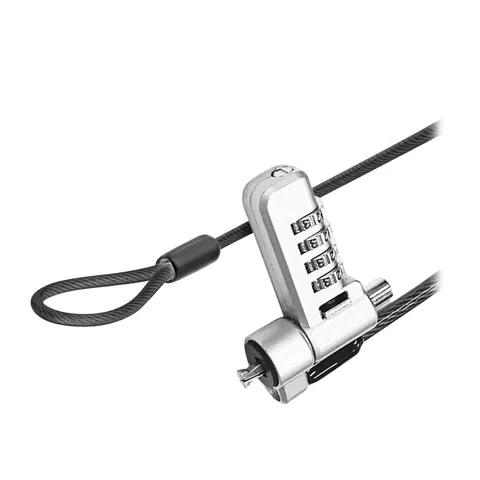 Cablu pentru lacăt TNB Tbar, cu cod, 3 în 1, lungime 1.8 m