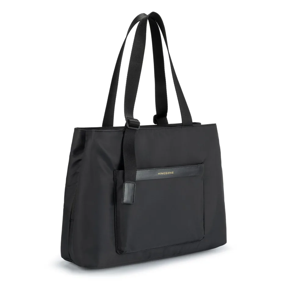 Kingsons Aura Geantă pentru laptop, damă, 15.6", negru