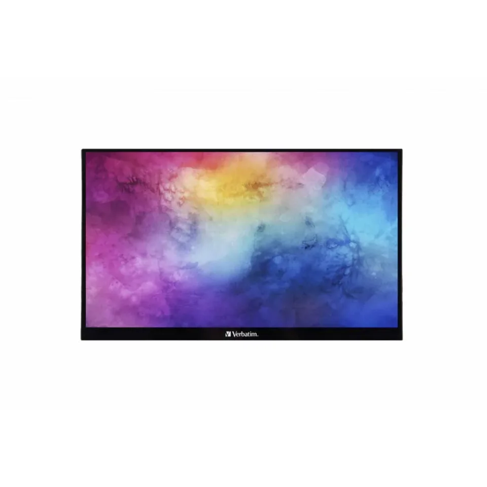 Monitor Verbatim PMT-15, 15.6'', ecran tactil, FullHD, 6 ms, IPS, 16:9, 250 cd/m2