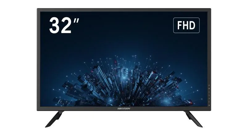 Monitor Hikvision DS-D5032F3-1V0S, 32'', FullHD, 1920 x 1080, 300 cd/m2, 8 ms, HDMI, VGA