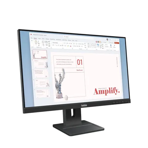 Monitor Lenovo ThinkVision E24-40, 23.8'', Display Port, VGA, IPS, 16:9, 250 cd/m2, 6 ms
