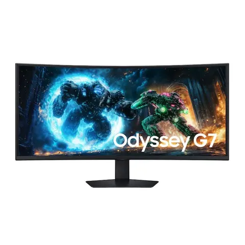 Monitor Samsung G75F, 40'', Ultra HD, VA, 5120 x 2160, 350 cd/m2, 1 ms, 180 Hz, Gaming, curbat