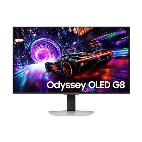 Monitor Samsung G81SF, 32'', Ultra HD, QD-OLED, 3840 x 2160, 200 cd/m2, 0.3 ms, 240 Hz, Gaming