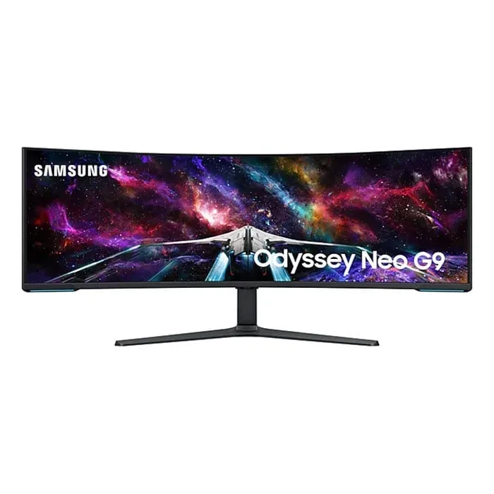 Monitor Samsung G95NC, 57'', DUltra HD, VA, 7680 x 2160, 420 cd/m2, 1 ms, 240 Hz, Gaming, curbat