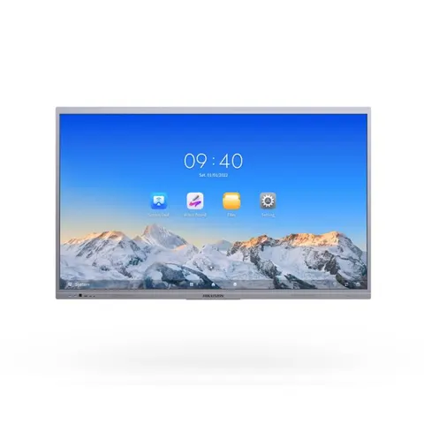 Display interactiv Hikvision DS-D5C65RB/A, 65'', NFC, LED, 16:9, 400 cd/m2