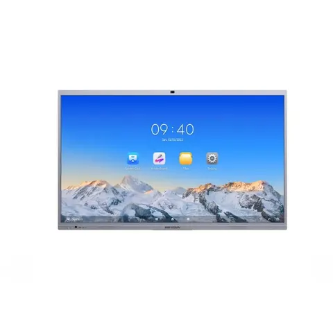 Display interactiv Hikvision DS-D5C86RB/B, 86'', NFC, cu cameră, DLED, 400 cd/m2