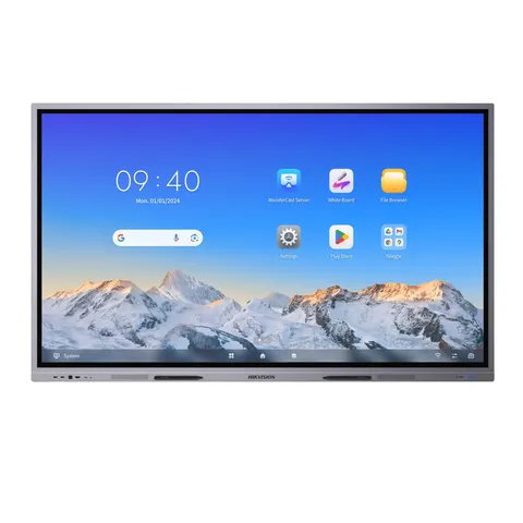 Display interactiv Hikvision DS-D5C75RB/A, 75'', NFC, EDLA, DLED, 400 cd/m2, 60 Hz
