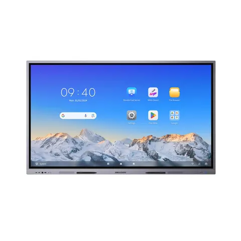 Ecran interactiv Hikvision DS-D5C65RB/A, 65'', NFC, EDLA, DLED, 400 cd/m2, 60 Hz