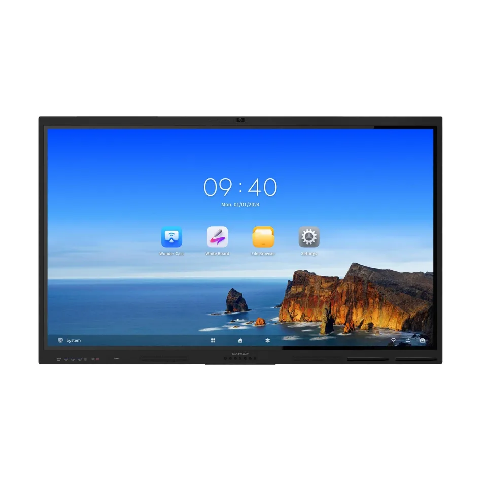 Display interactiv Hikvision DS-D5B75RB/FL, 75'', DLED, 400 cd/m2, 60 Hz
