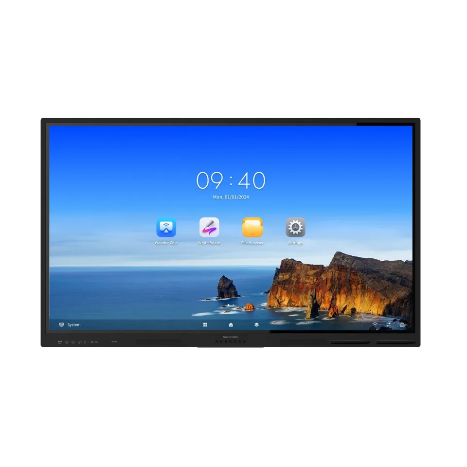 Display interactiv Hikvision DS-D5B75RB/EL, 75'', DLED, 400 cd/m², 60 Hz