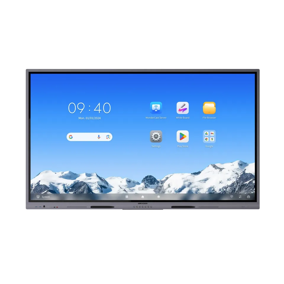 Display interactiv Hikvision DS-D5C65RB/A2L, 65'', EDLA, DLED, 60 Hz
