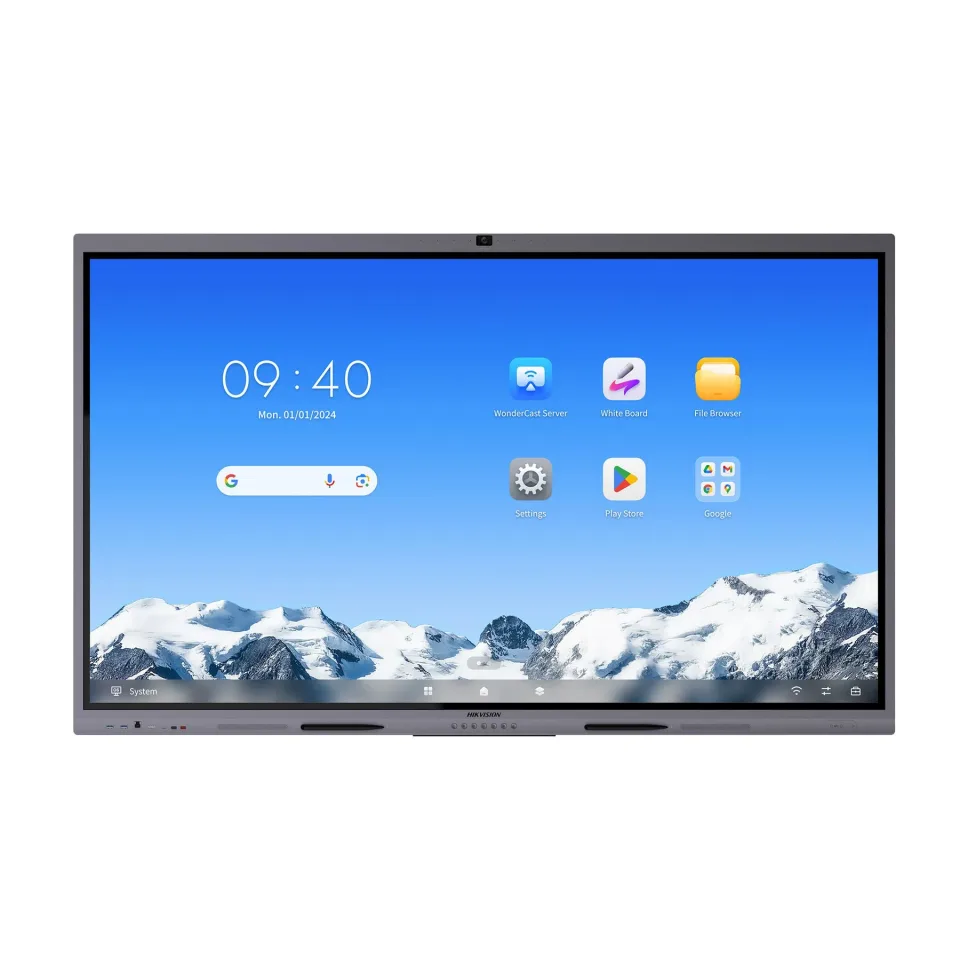 Display interactiv Hikvision DS-D5C75RB/B2L, 75'', EDLA, cu cameră, DLED, 60 Hz