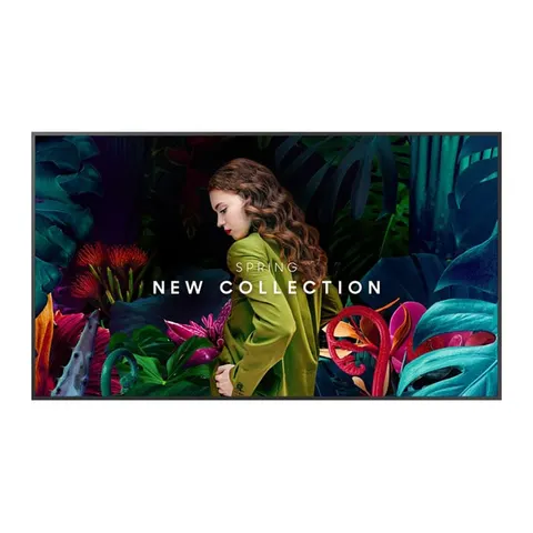 Display profesional Samsung QB65C-N, 65'', VA, Ultra HD, 16/7, 350 cd/m2, 8 ms, fără Bluetooth/Wi-Fi