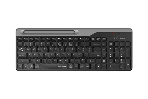 Tastatură A4Tech Fstyler FBK25, wireless, chirilic, 2.4 GHz/Bluetooth, negru