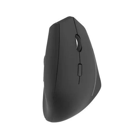 Mouse TNB Ergo Line, fără fir, ergonomic, vertical, Bluetooth+USB Type-A, 1600 dpi, AAA