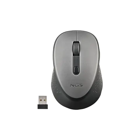 Mouse NGS Dew, wireless, 3 butoane, 1600 dpi, gri