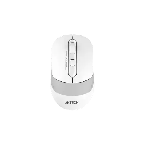 Mouse A4Tech Fstyler FB10CS, silențios, 2.4 GHz, Bluetooth, alb