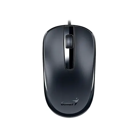 Mouse Genius DX-120, cu cablu, USB Type-A, 3 butoane, negru