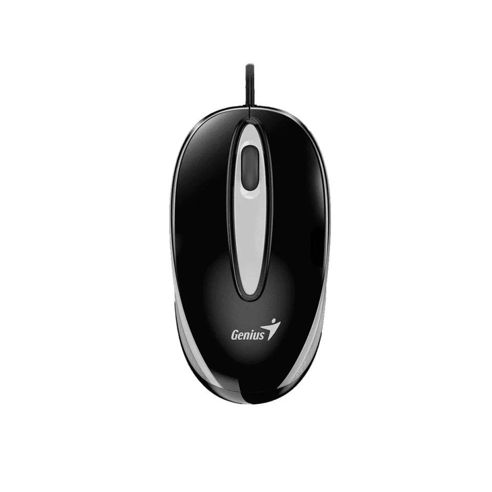 Mouse Genius DX-Mini, cu cablu, USB Type-A, 3 butoane, negru